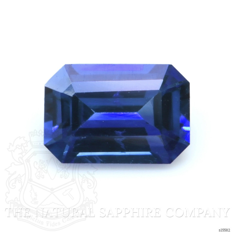 0.68 Ct. Blue Sapphire from Ceylon (Sri Lanka)