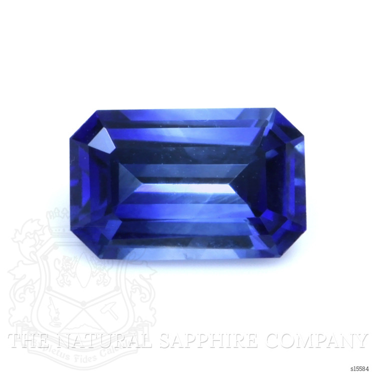 0.63 Ct. Blue Sapphire from Ceylon (Sri Lanka)
