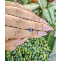 0.66 Ct. Blue Sapphire from Ceylon (Sri Lanka) Life Style