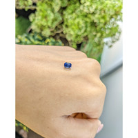 0.75 Ct. Blue Sapphire from Ceylon (Sri Lanka) Life Style