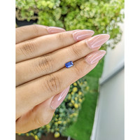 0.70 Ct. Blue Sapphire from Ceylon (Sri Lanka) Life Style