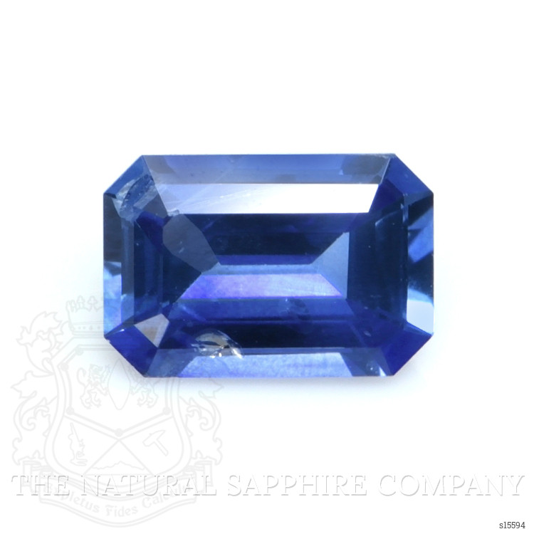 0.57 Ct. Blue Sapphire from Ceylon (Sri Lanka)