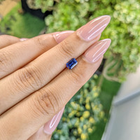 0.60 Ct. Blue Sapphire from Ceylon (Sri Lanka) Life Style
