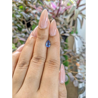 1.08 Ct. Blue Sapphire from Ceylon (Sri Lanka) Life Style