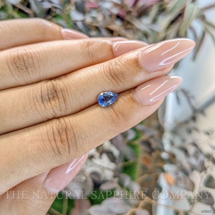 1.08 Ct. Blue Sapphire from Ceylon (Sri Lanka)