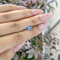 1.13 Ct. Blue Sapphire from Ceylon (Sri Lanka) Life Style