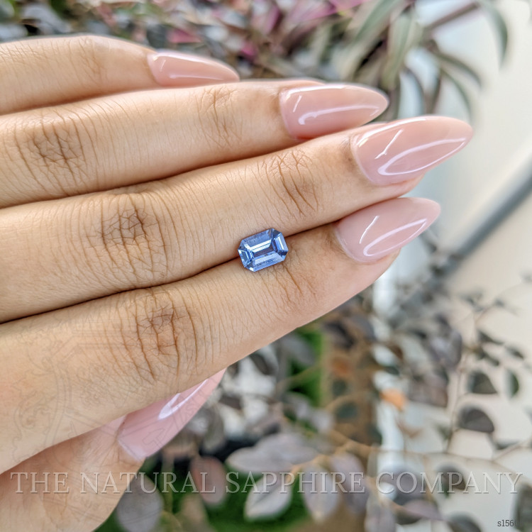 1.13 Ct. Blue Sapphire from Ceylon (Sri Lanka)