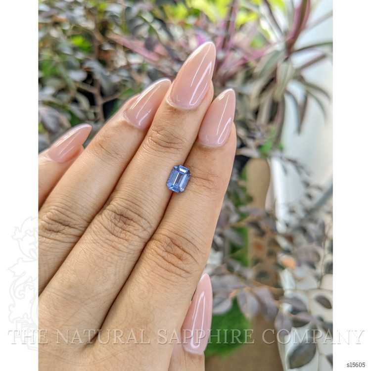 1.13 Ct. Blue Sapphire from Ceylon (Sri Lanka)