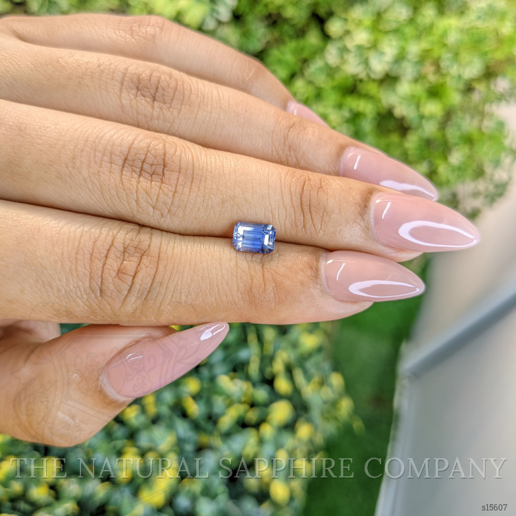 1.21 Ct. Blue Sapphire from Ceylon (Sri Lanka)