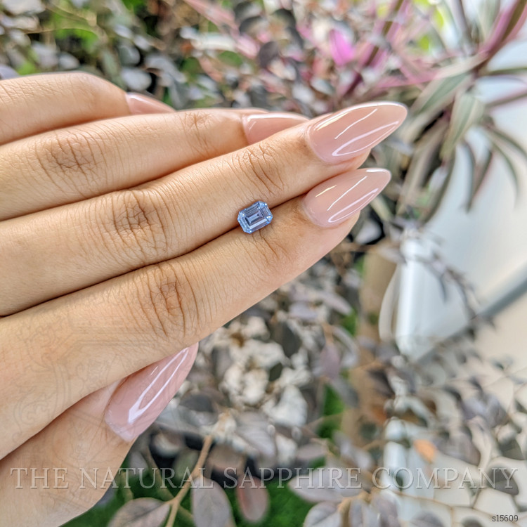 0.96 Ct. Blue Sapphire from Ceylon (Sri Lanka)