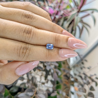 0.96 Ct. Blue Sapphire from Ceylon (Sri Lanka) Life Style