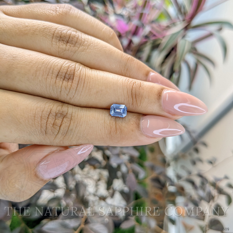 0.96 Ct. Blue Sapphire from Ceylon (Sri Lanka)