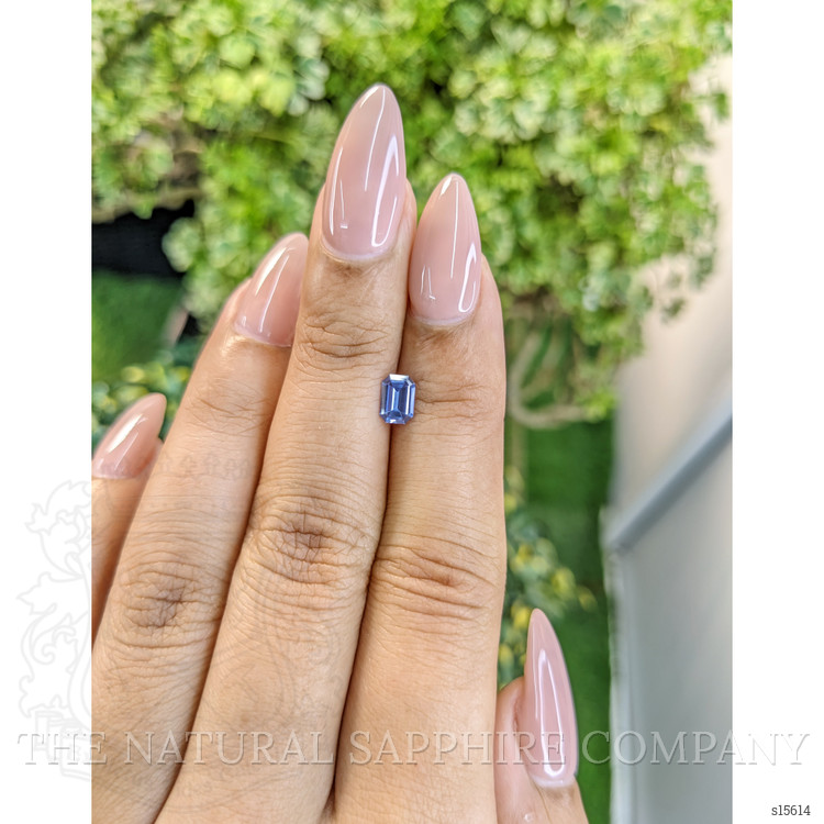 0.54 Ct. Blue Sapphire from Ceylon (Sri Lanka)