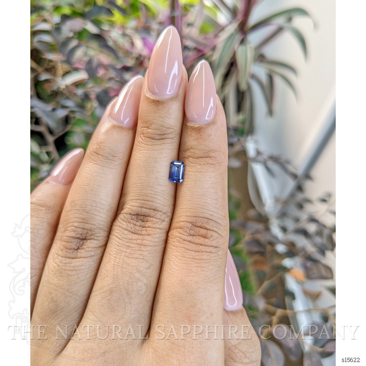 0.60 Ct. Blue Sapphire from Ceylon (Sri Lanka)