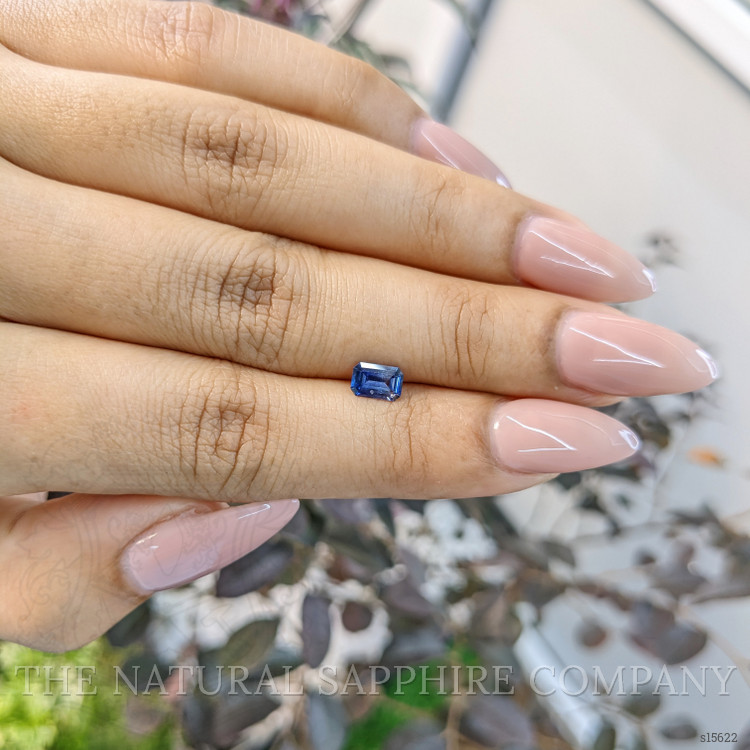 0.60 Ct. Blue Sapphire from Ceylon (Sri Lanka)