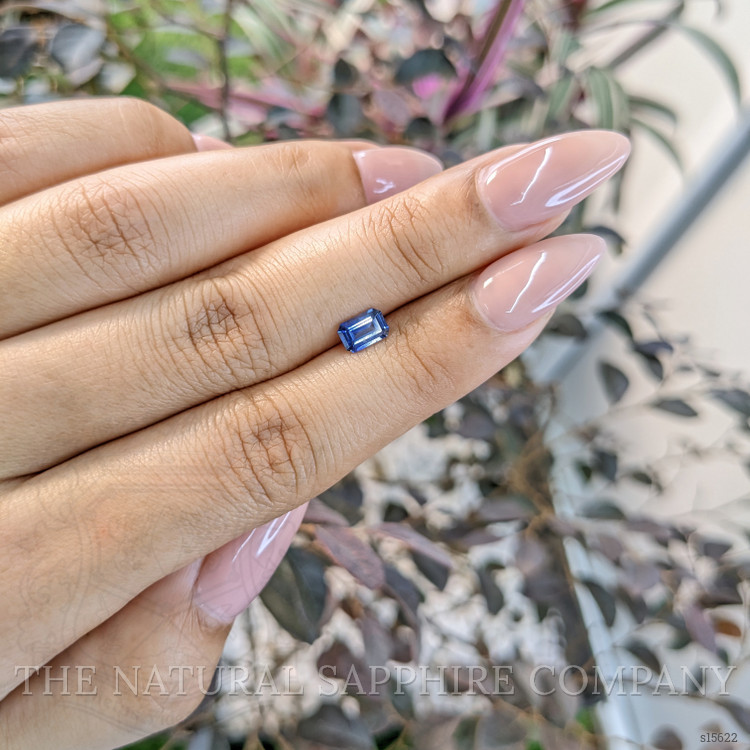 0.60 Ct. Blue Sapphire from Ceylon (Sri Lanka)