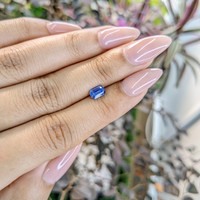 0.70 Ct. Blue Sapphire from Ceylon (Sri Lanka) Life Style