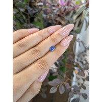 0.89 Ct. Blue Sapphire from Ceylon (Sri Lanka) Life Style