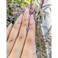 0.80 Ct. Blue Sapphire from Ceylon (Sri Lanka) Life Style