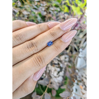 0.55 Ct. Blue Sapphire from Ceylon (Sri Lanka) Life Style