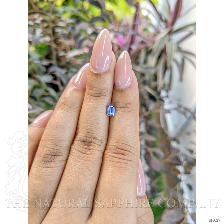 0.52 Ct. Blue Sapphire from Ceylon (Sri Lanka)