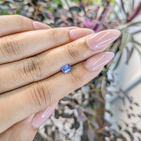 0.52 Ct. Blue Sapphire from Ceylon (Sri Lanka) Life Style