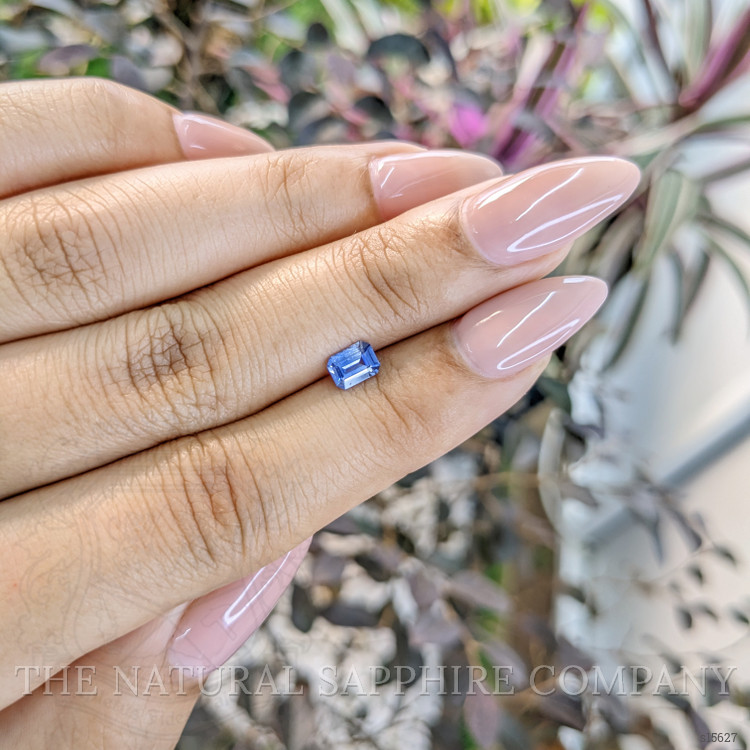 0.52 Ct. Blue Sapphire from Ceylon (Sri Lanka)