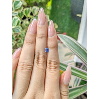 0.66 Ct. Blue Sapphire from Ceylon (Sri Lanka) Life Style