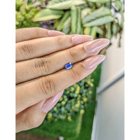 0.68 Ct. Blue Sapphire from Ceylon (Sri Lanka) Life Style