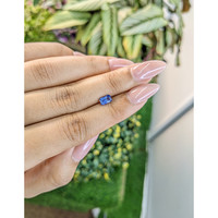 0.68 Ct. Blue Sapphire from Ceylon (Sri Lanka) Life Style