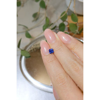 0.83 Ct. Blue Sapphire from Ceylon (Sri Lanka) Life Style