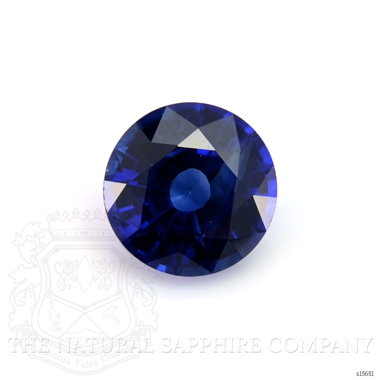 1.35 Ct. Blue Sapphire from Ceylon (Sri Lanka)