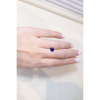 1.35 Ct. Blue Sapphire from Ceylon (Sri Lanka) Life Style