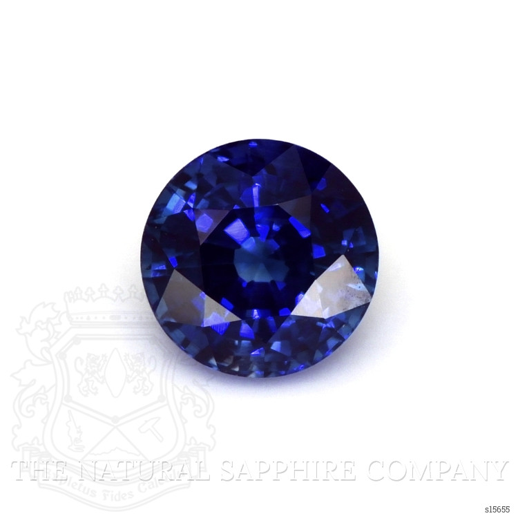 1.83 Ct. Blue Sapphire from Ceylon (Sri Lanka)