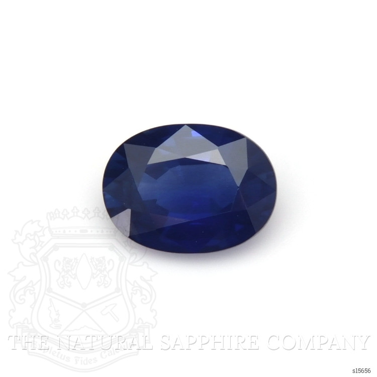 0.74 Ct. Blue Sapphire from Ceylon (Sri Lanka)