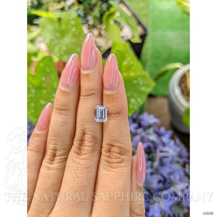 2.11 Ct. Blue Sapphire from Ceylon (Sri Lanka)