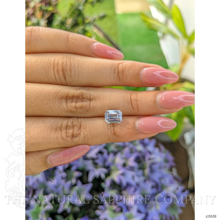 2.11 Ct. Blue Sapphire from Ceylon (Sri Lanka)