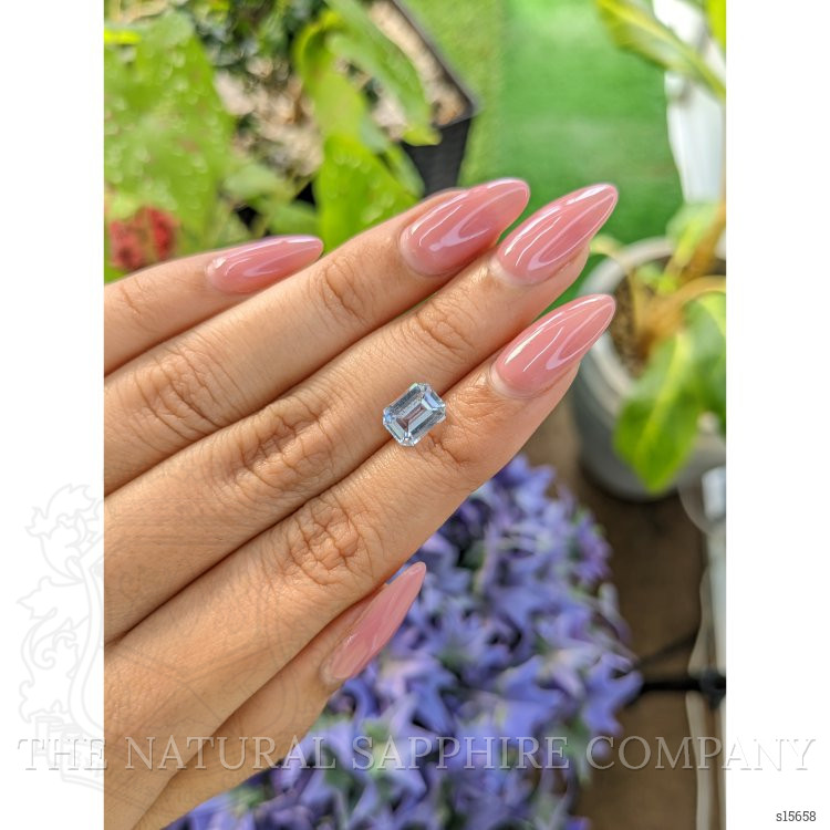 2.11 Ct. Blue Sapphire from Ceylon (Sri Lanka)