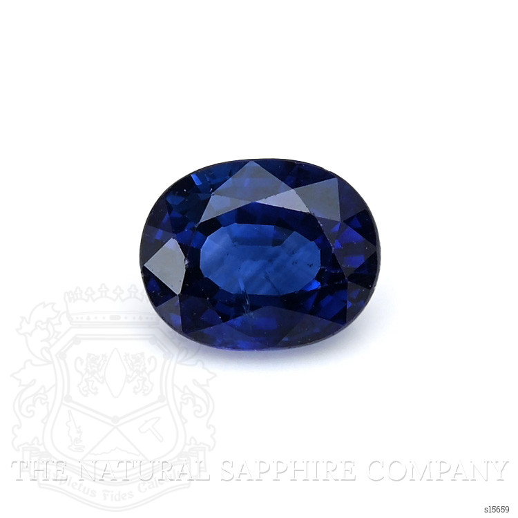 0.97 Ct. Blue Sapphire from Ceylon (Sri Lanka)