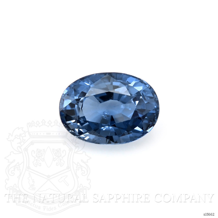 1.29 Ct. Blue Sapphire from Ceylon (Sri Lanka)