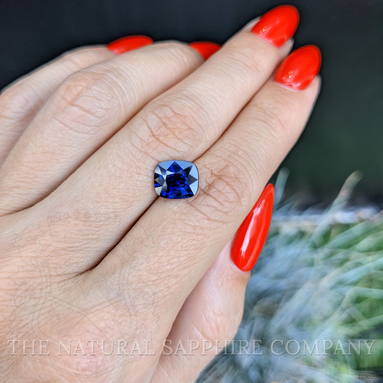 2.62 Ct. Blue Sapphire from Ceylon (Sri Lanka)