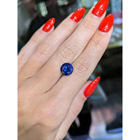 3.25 Ct. Blue Sapphire from Ceylon (Sri Lanka) Life Style