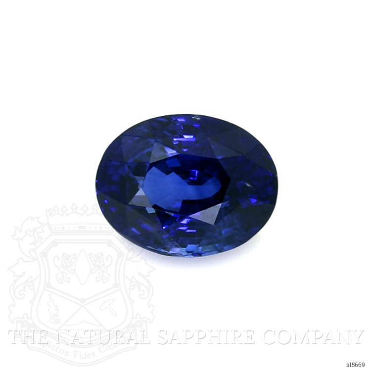 3.01 Ct. Blue Sapphire from Ceylon (Sri Lanka)