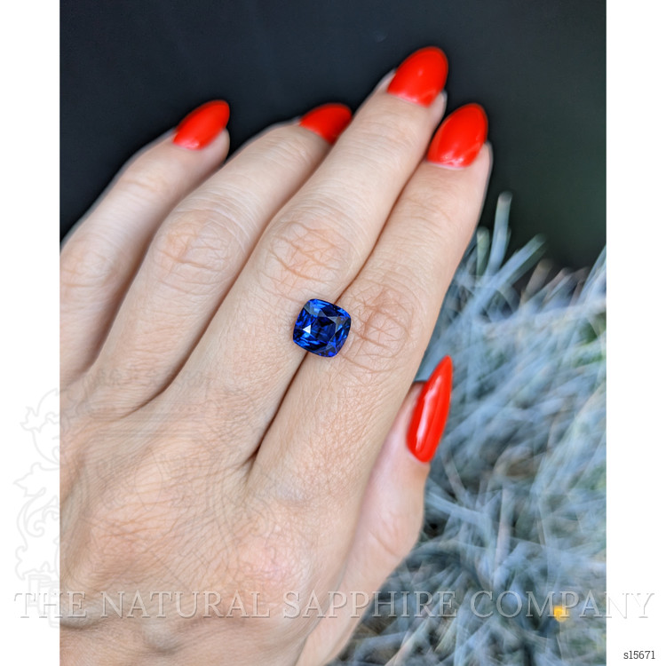 3.11 Ct. Blue Sapphire from Madagascar