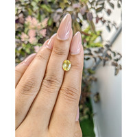 1.37 Ct. Yellow Sapphire from Ceylon (Sri Lanka) Life Style