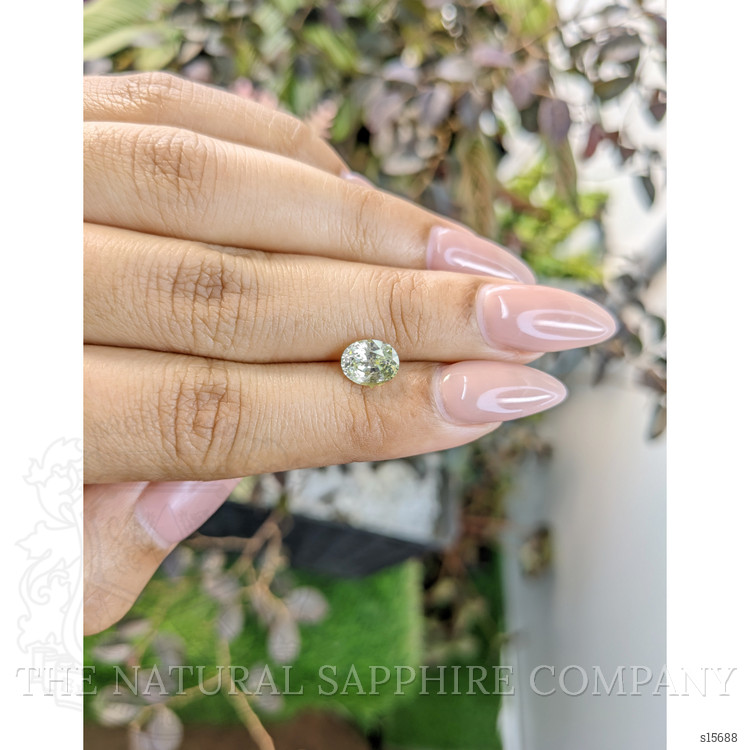 1.70 Ct. Yellow Sapphire from Ceylon (Sri Lanka)