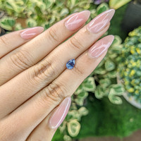 0.92 Ct. Blue Sapphire from Ceylon (Sri Lanka) Life Style