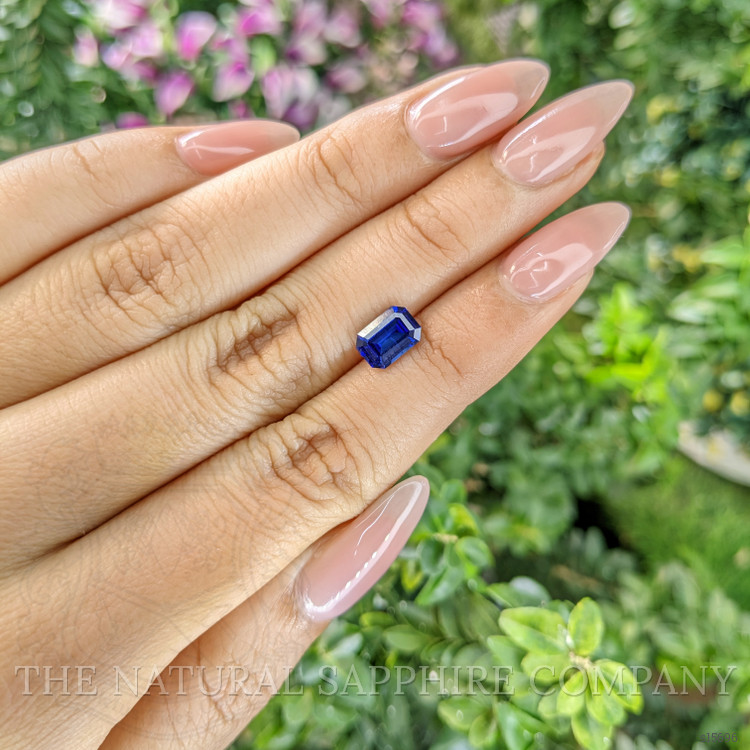 1.55 Ct. Blue Sapphire from Ceylon (Sri Lanka)
