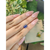 1.74 Ct. Blue Sapphire from Ceylon (Sri Lanka) Life Style