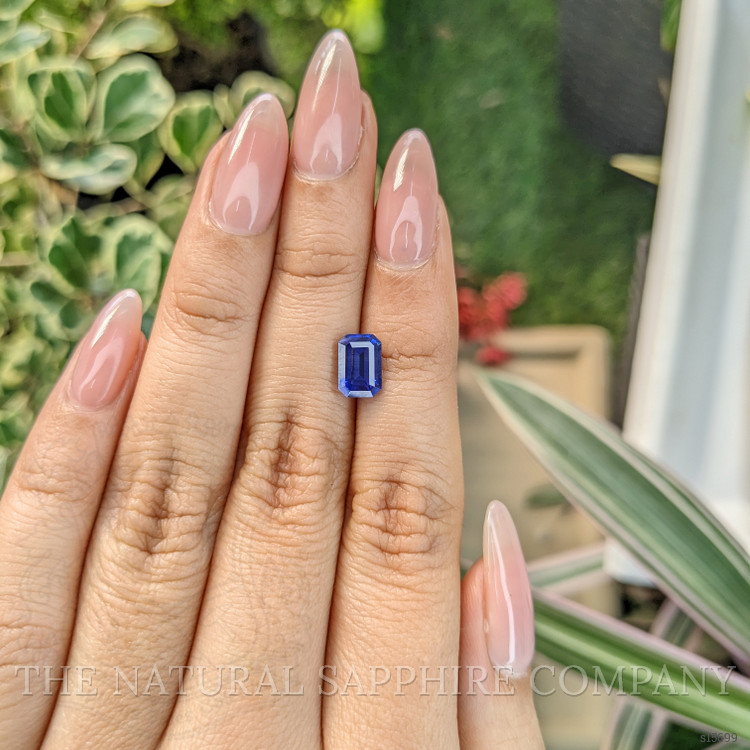 1.90 Ct. Blue Sapphire from Ceylon (Sri Lanka)